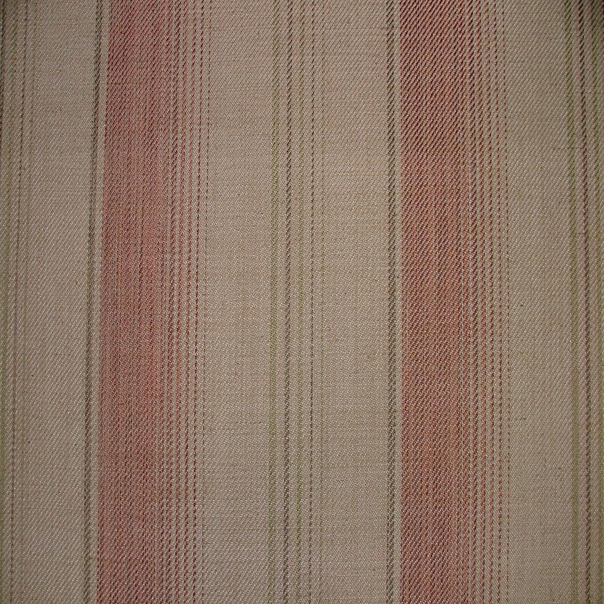 1.1 Metres iLiv Sackville Stripe Rosa Woven Curtain Upholstery Cushion Fabric