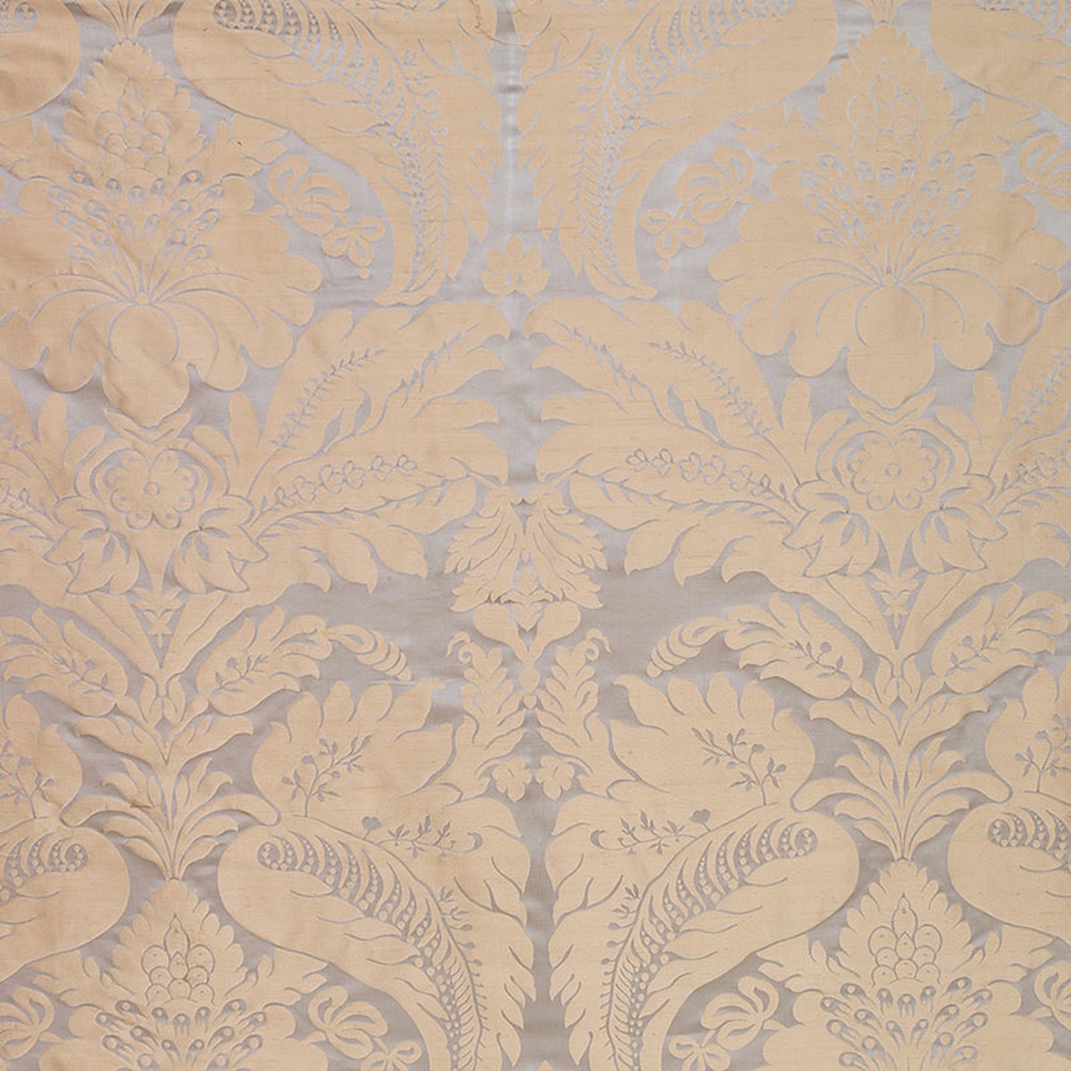 Bennet Silk Damask Mineral Fabric