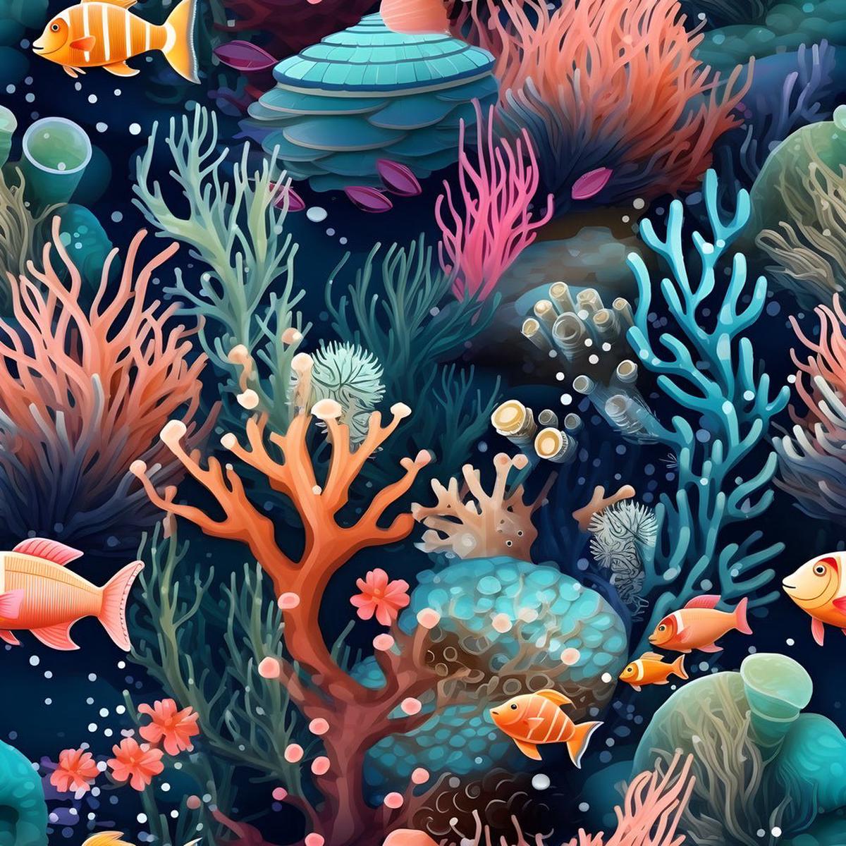 Under the Sea Pattern 8 Fabric