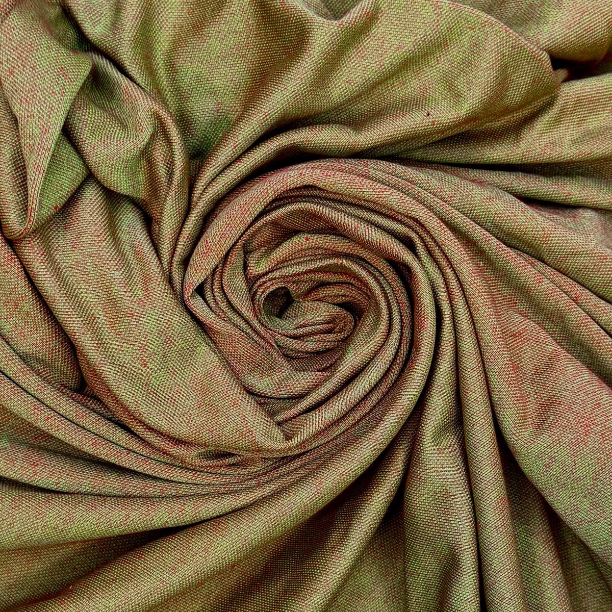 Poisoned Apple - Double Cloth Knit Cotton - Red/Green - 3M Bundle