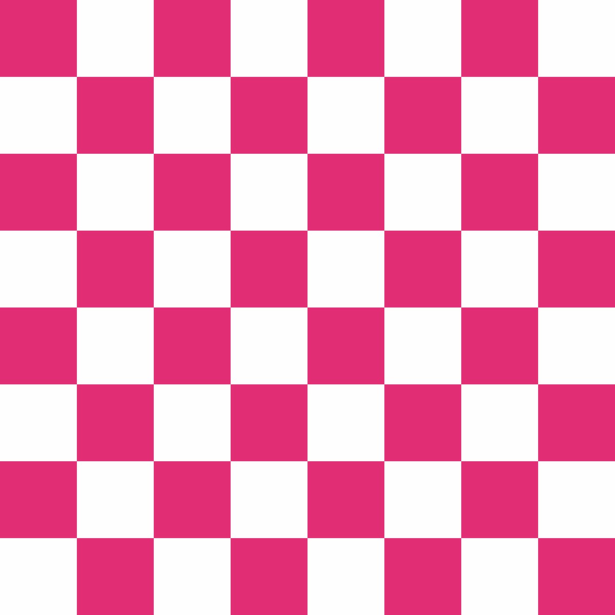 Checkered Basics Fabric - Pink Carmine