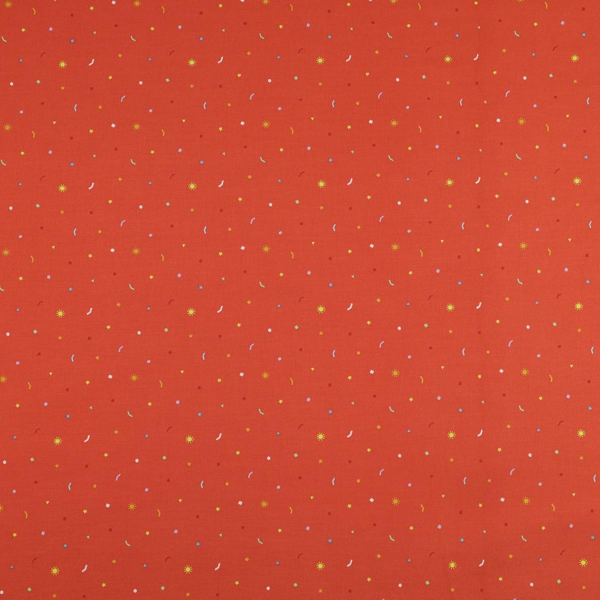 New Box of Crayons Fabric Collection - Confetti Rouge