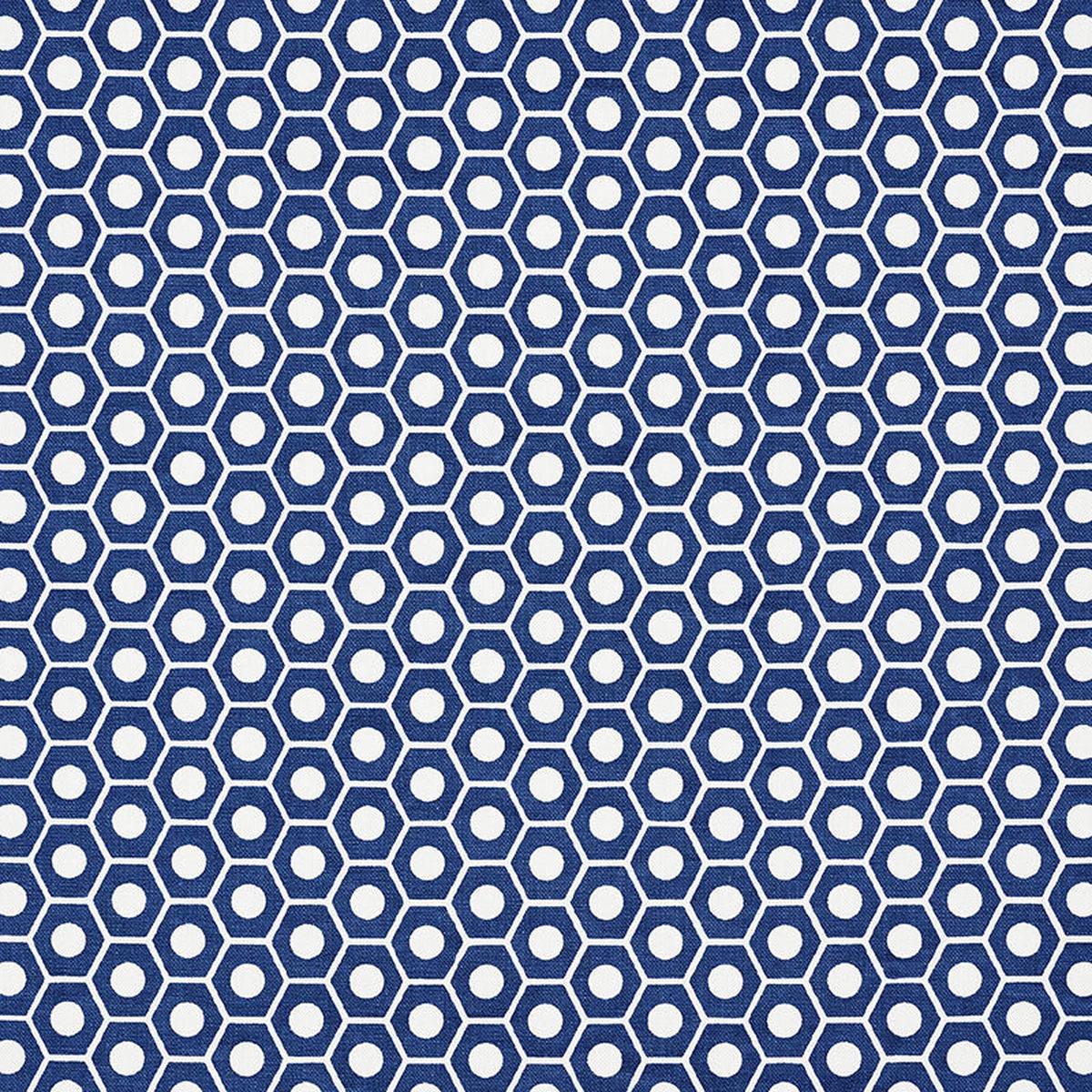 Queen B Navy Fabric