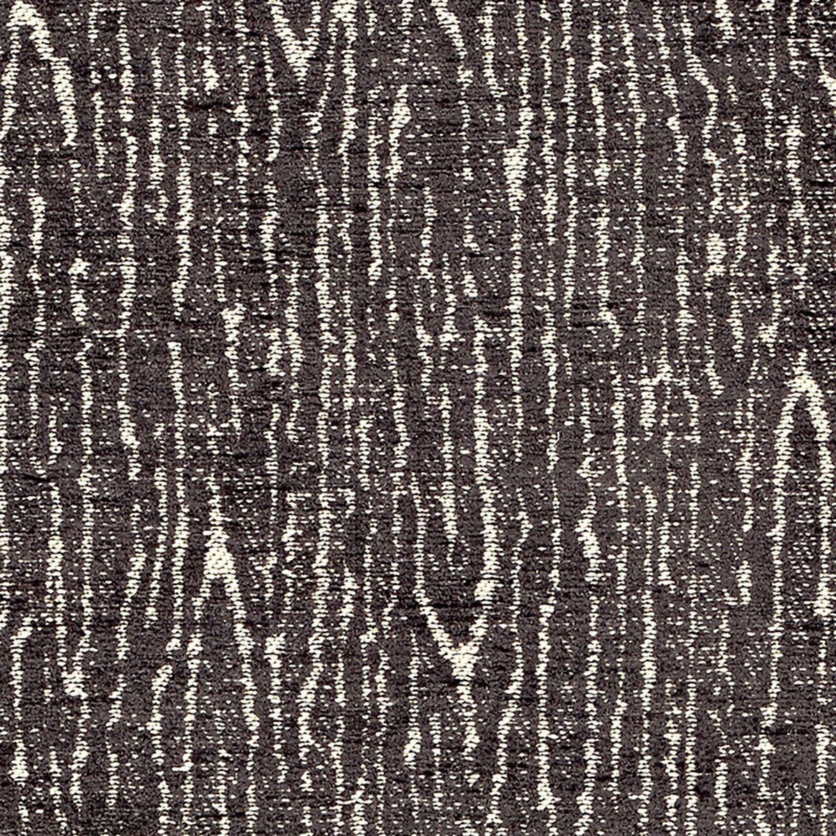 Faux Bois Chenille Pepper Fabric