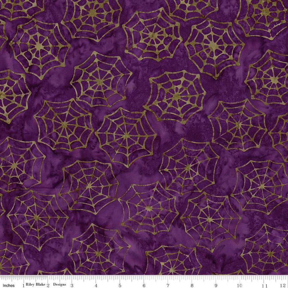 Fabric Riley Blake Vineyard Webs Fright This Way Expressions Batiks by the Quarter Yard BT23331-188