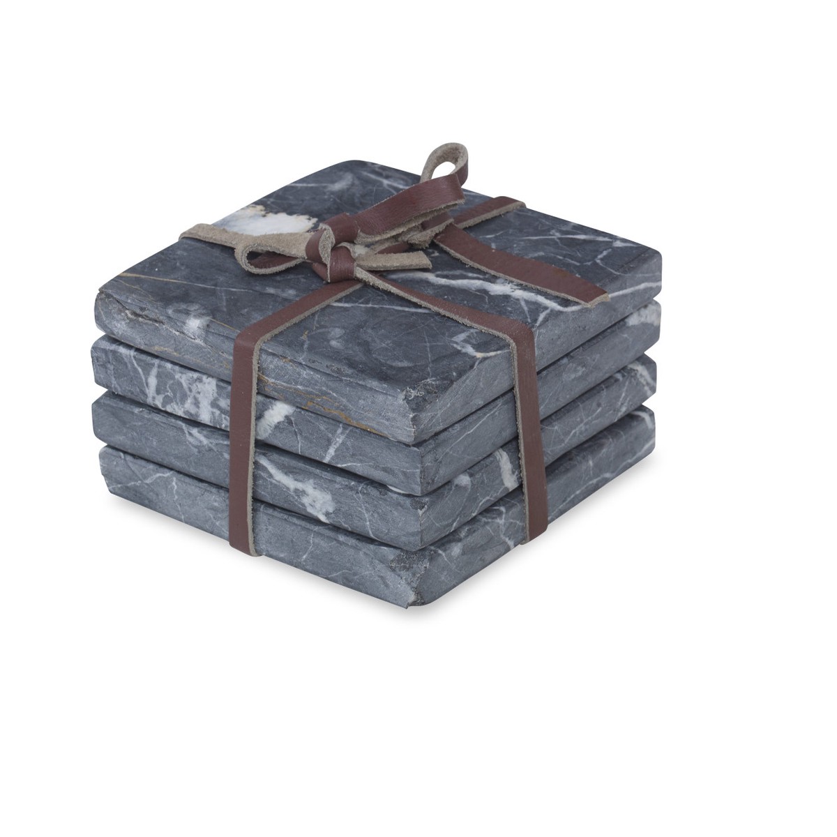 Go Home Ltd - Black Marble Coasters