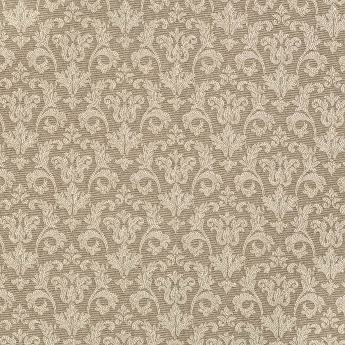 D3235 Damask Beige Belle Beige & Taupe Charlotte Fabrics