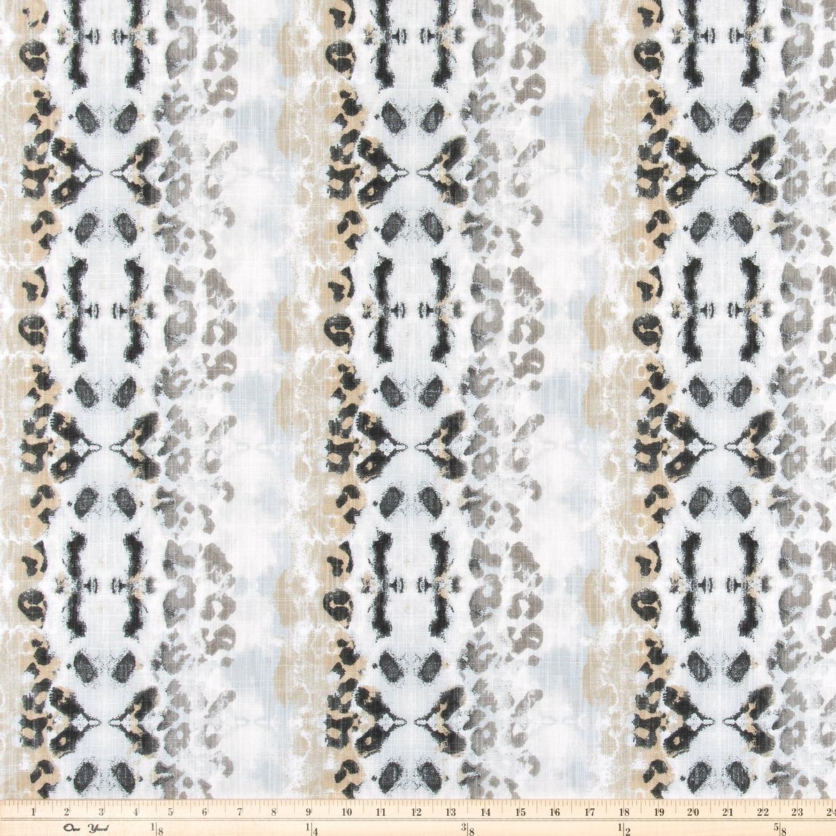 Mali Mineral Blue Slub Canvas Fabric By Premier Prints