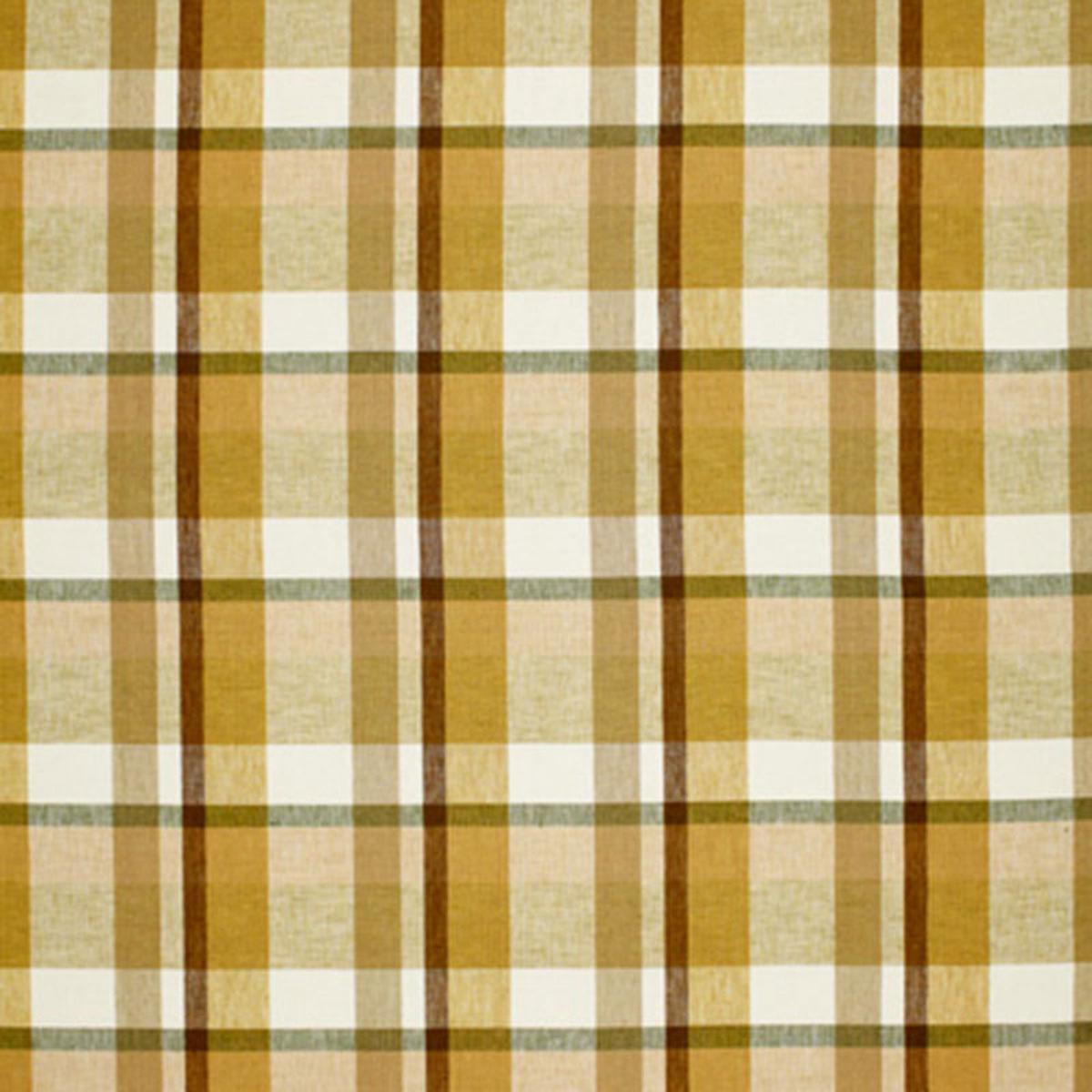 Augusta Linen Plaid Sand Dune Fabric