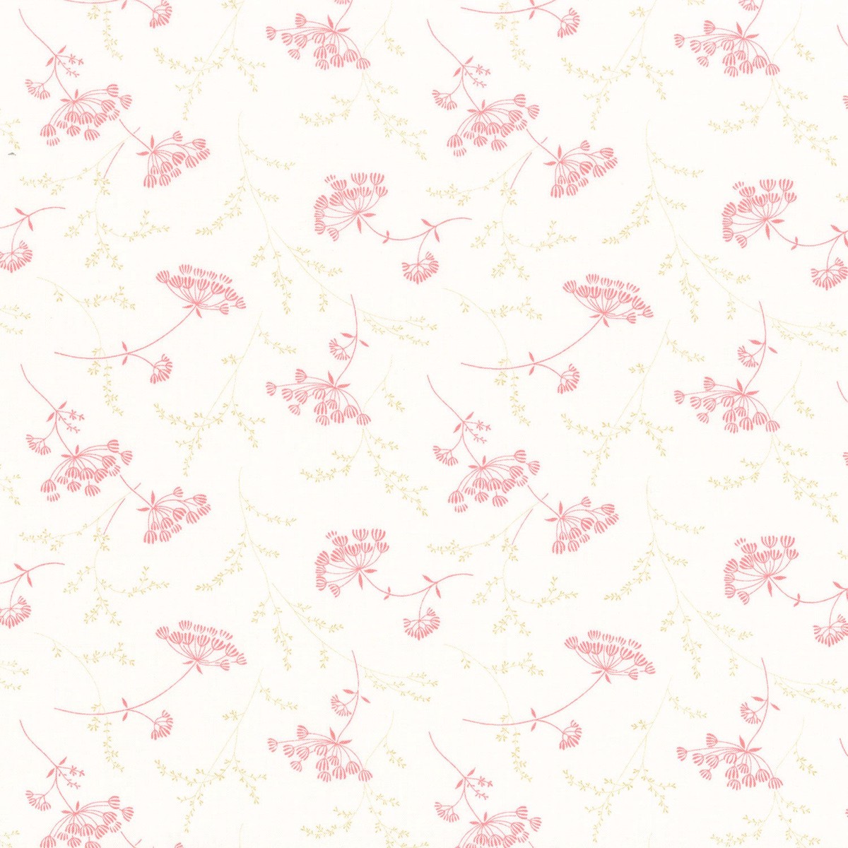Pebbles - Queen Anne Lace Water Lily Yardage