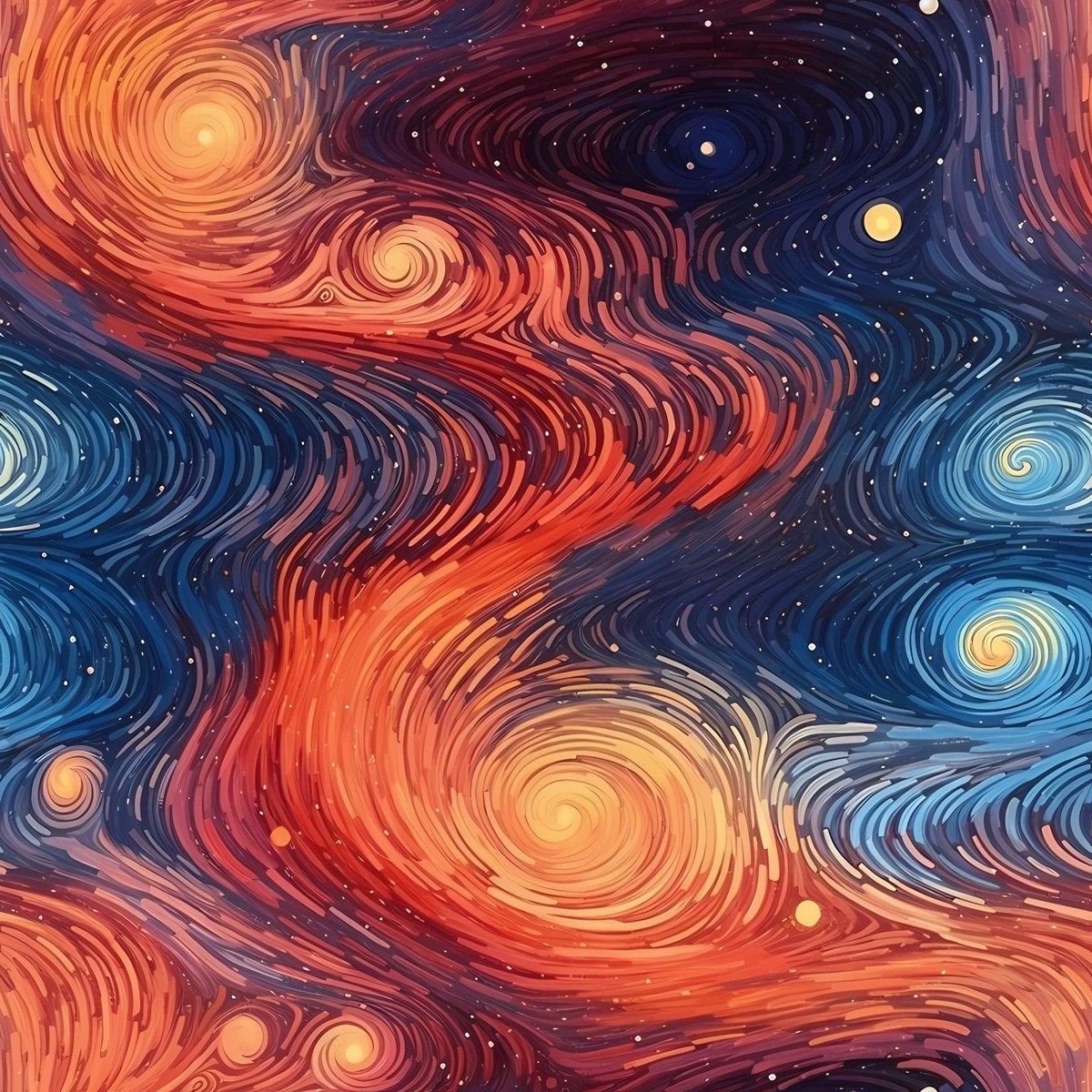 StellarCosmos Pattern 3 Quilting Cotton Fabric