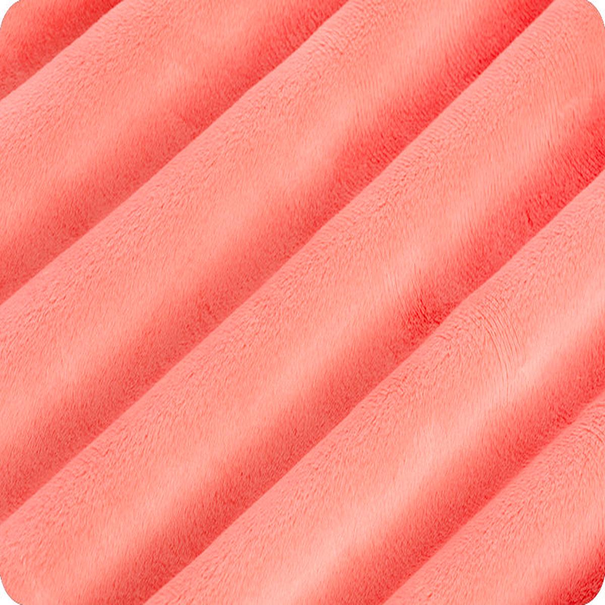 Cuddle Extra Wide 90" Coral Pink Minky Cuddle Fabric