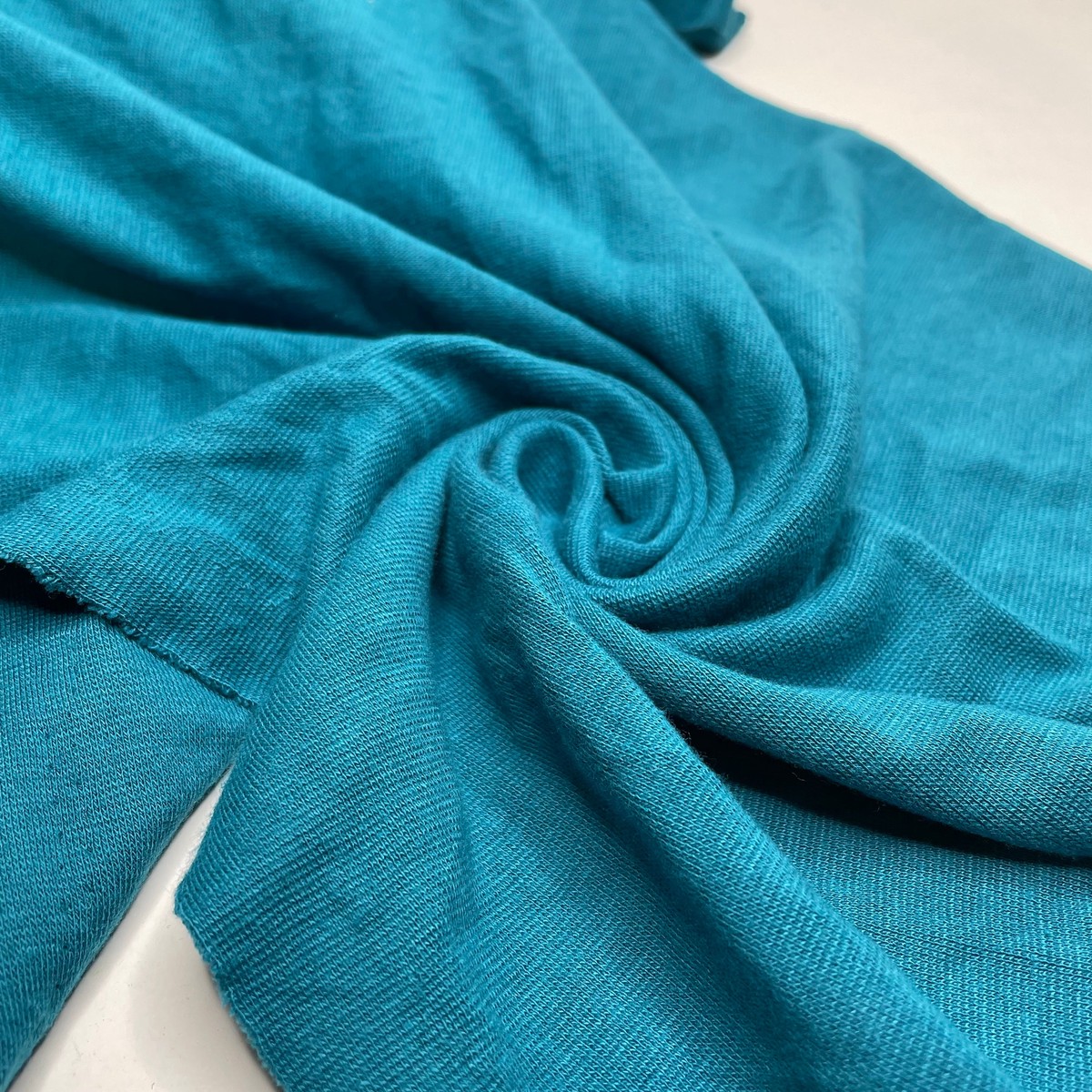 UB - Chameleon Blue - Rib Knit Bamboo/Cotton Knit - Blue - 2.4M Bundle