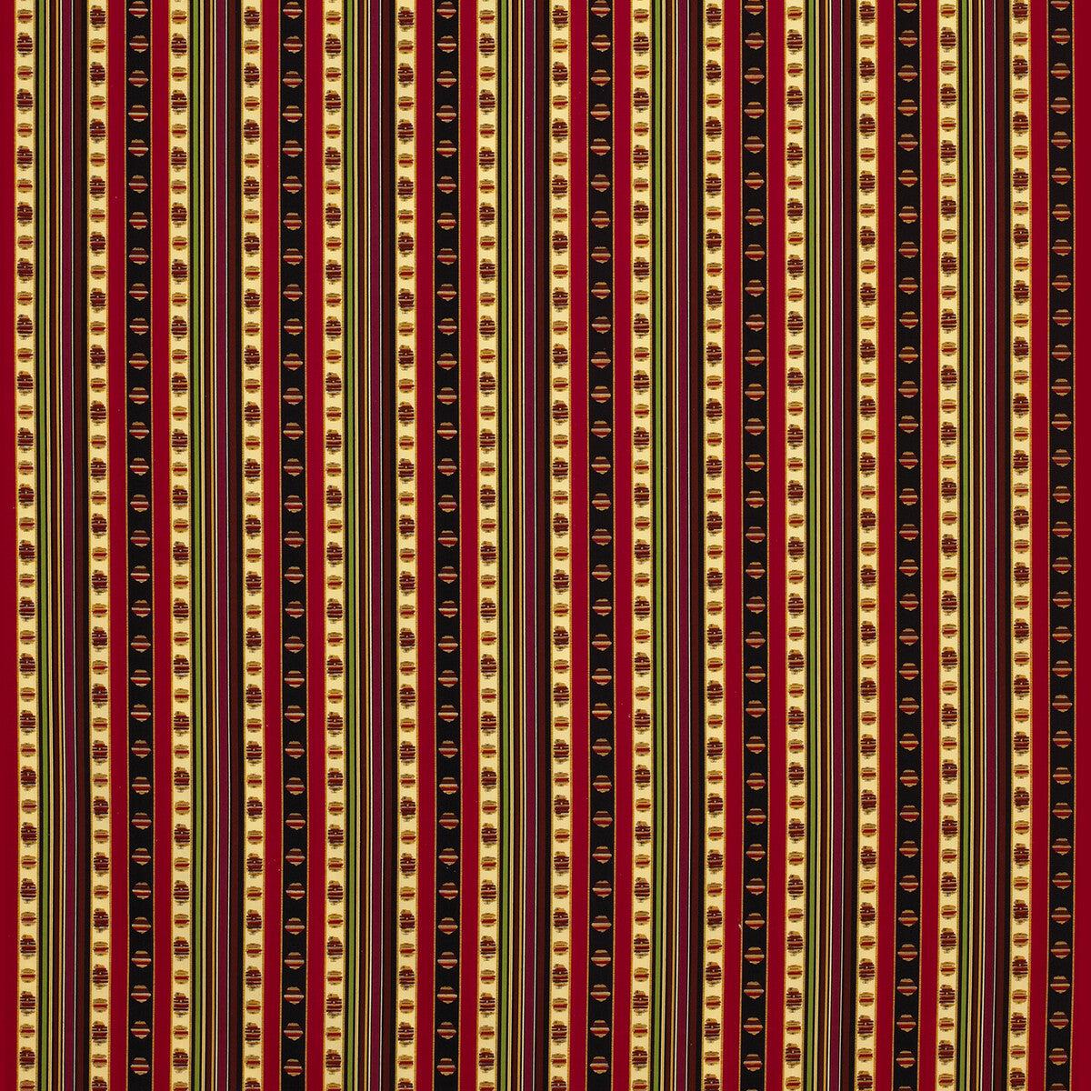 8015144.193.0 RAYURE PERCALE ROUGE - BRUNSCHWIG & FILS Fabric - YARD