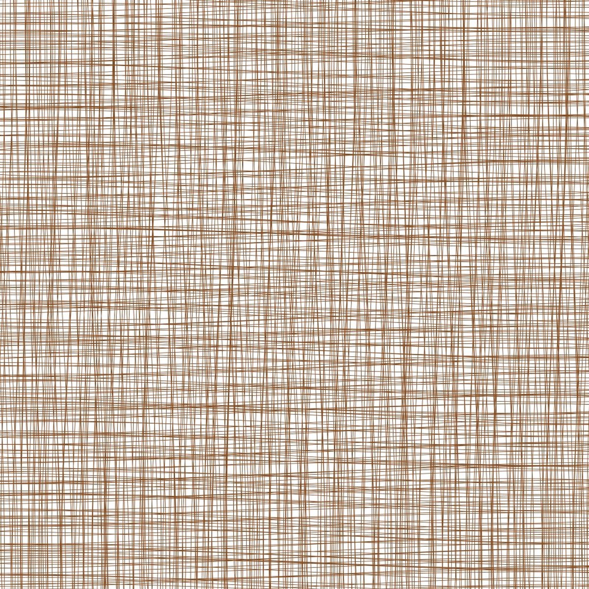 Pencil Hatching Fabric - Russet