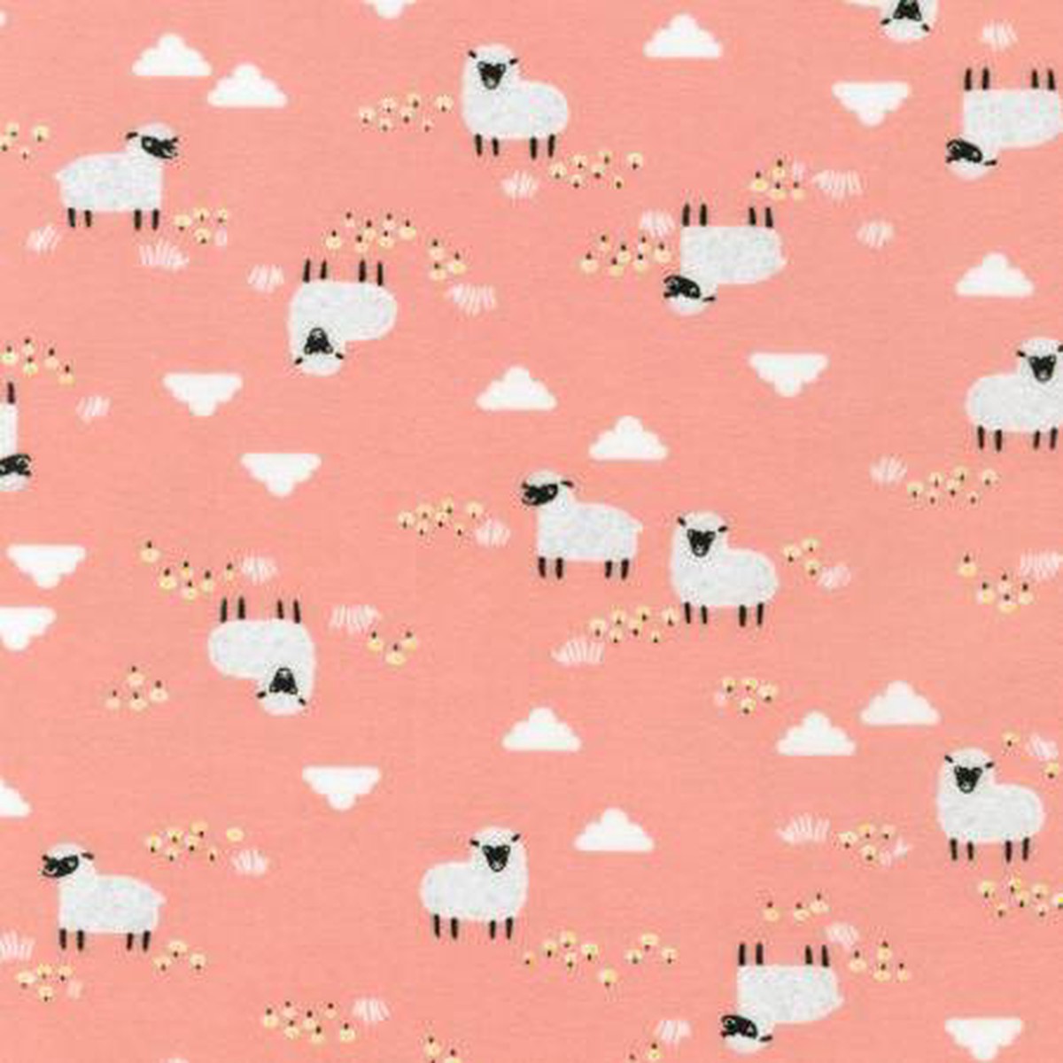 Hello Sleepy Flannel Sheep Bubble Gum