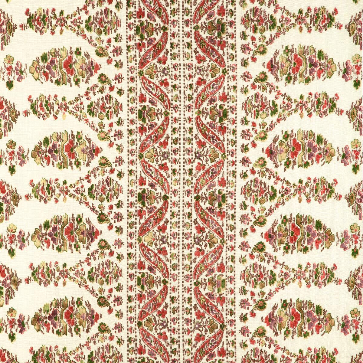 8023108.73.0 VISAN PRINT ROSE/LEAF - BRUNSCHWIG & FILS Fabric - YARD