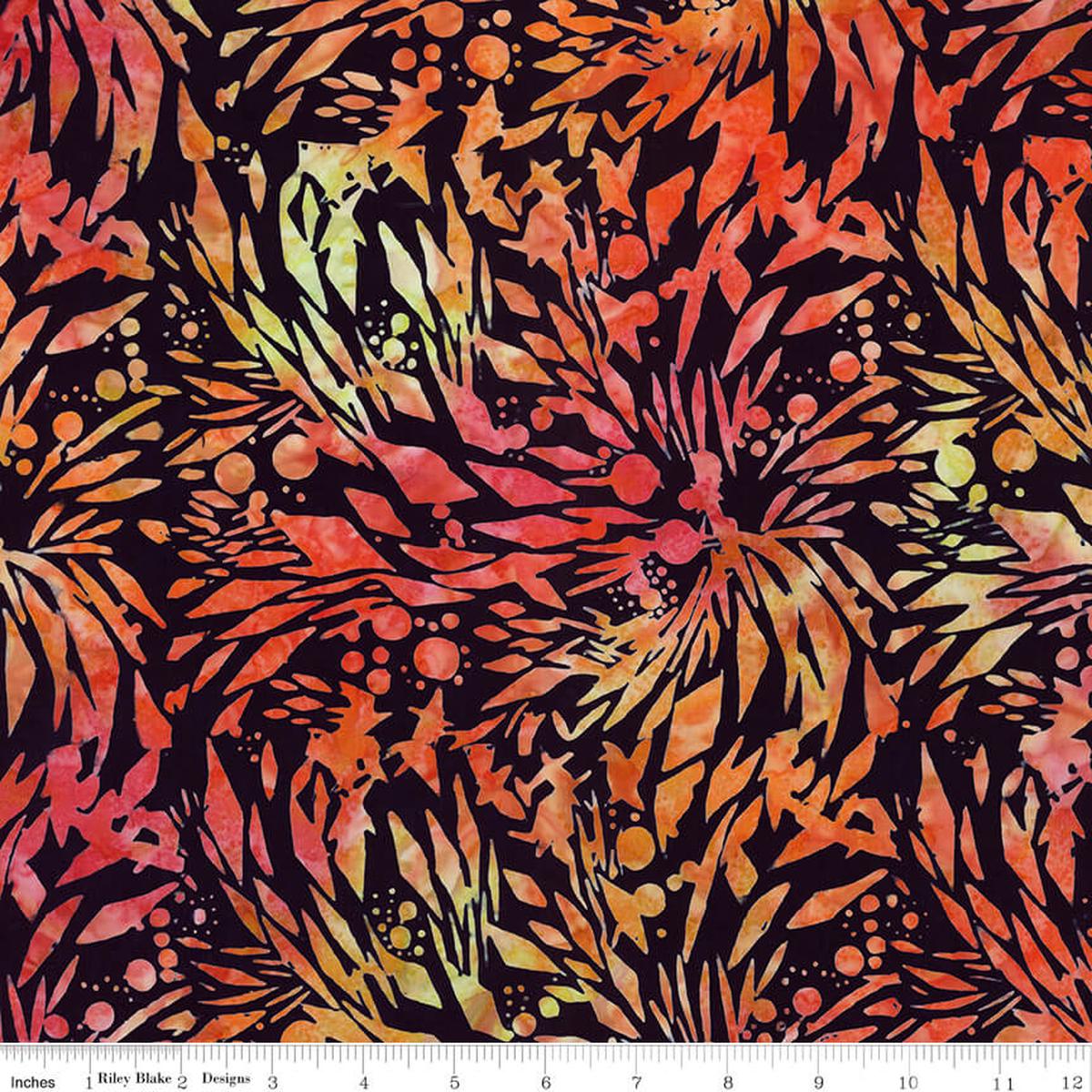 Splatter Batiks - Alani 44"/45" Fabric Per Yard
