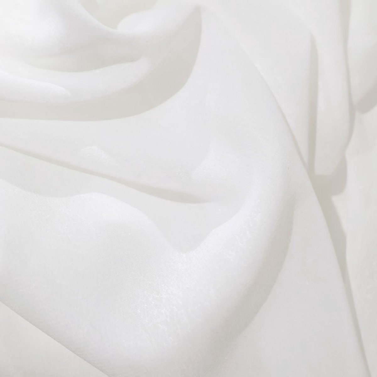 Candlefire Crushed Wide Width FR Sheer - Chalk - RM Coco - Fabric by the Yard