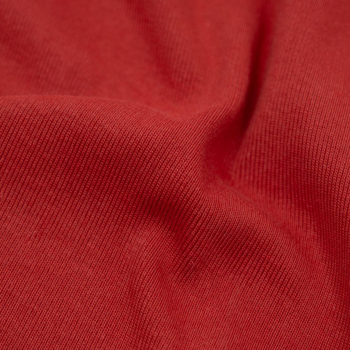 100% Cotton Heavy Sweatshirt Ribbing - Nectarine