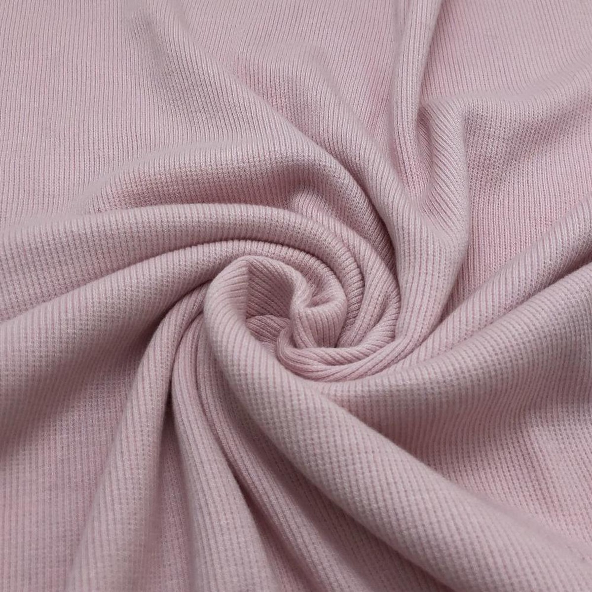 Bamboo Cotton 2X2 Rib - Knit - Pink Lemonade- 0.70M Bundle