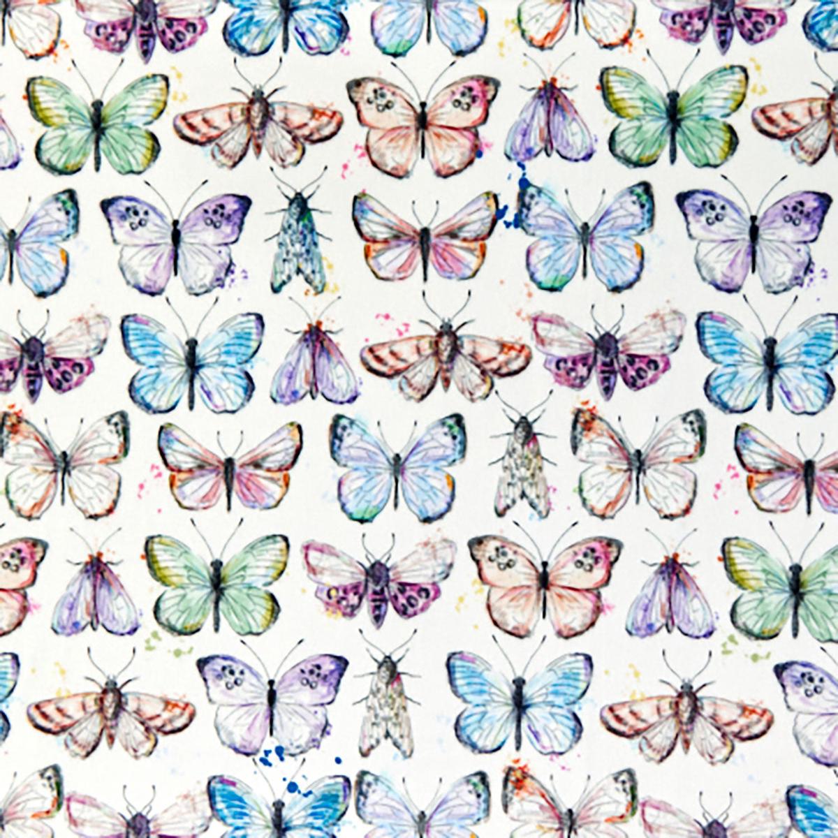 Cuddle Prints - Boho Flutter Multi Digitally Printed Yardage