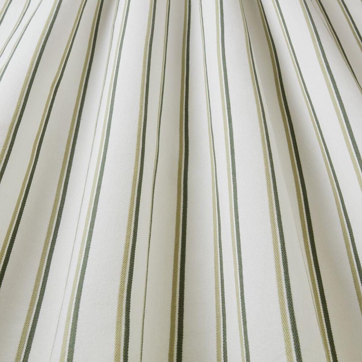 iLiv Woven Curtain Fabric 2.2 Metre Keene Olive Stripe Upholstery Cushion