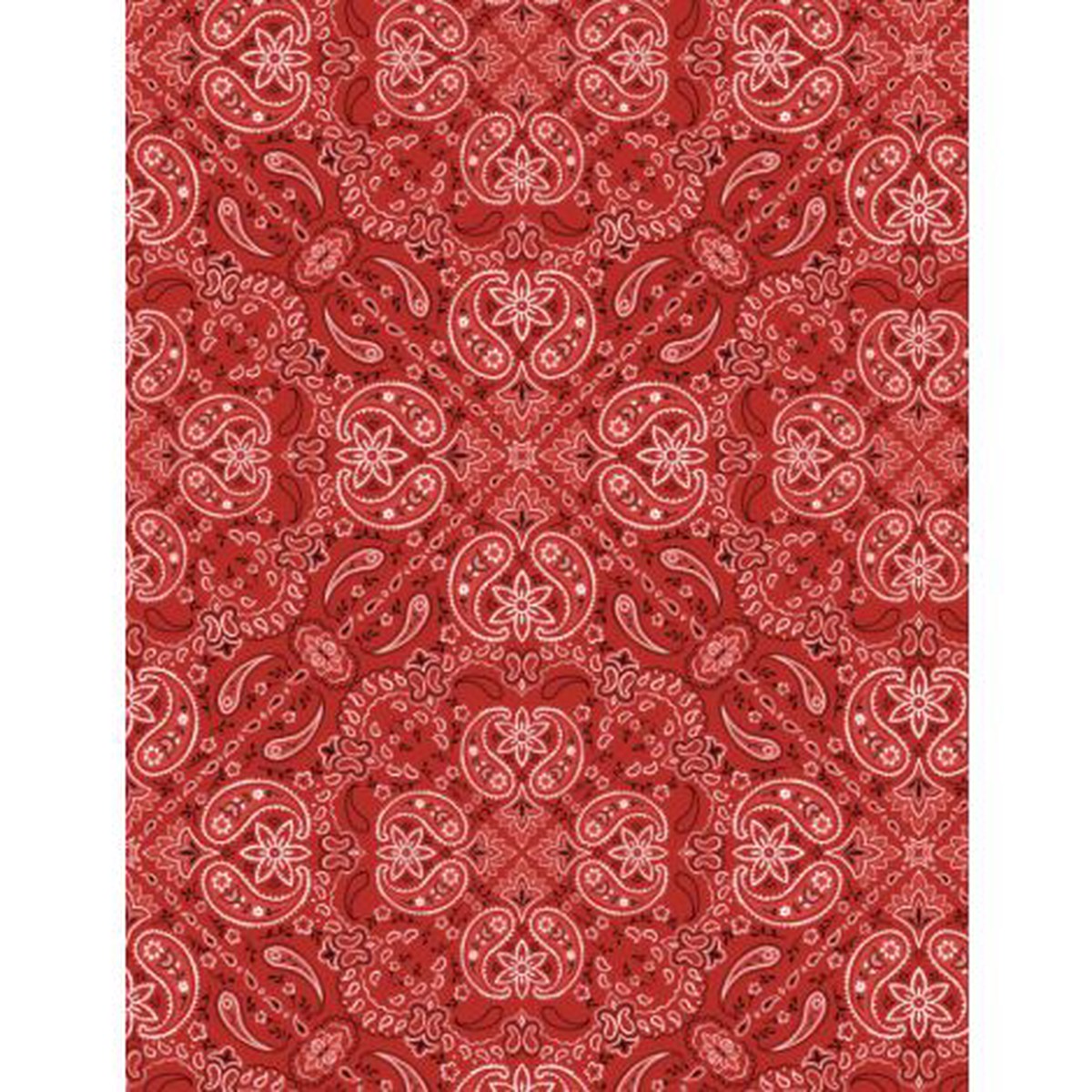 Riders on the Range Bandanna Red
