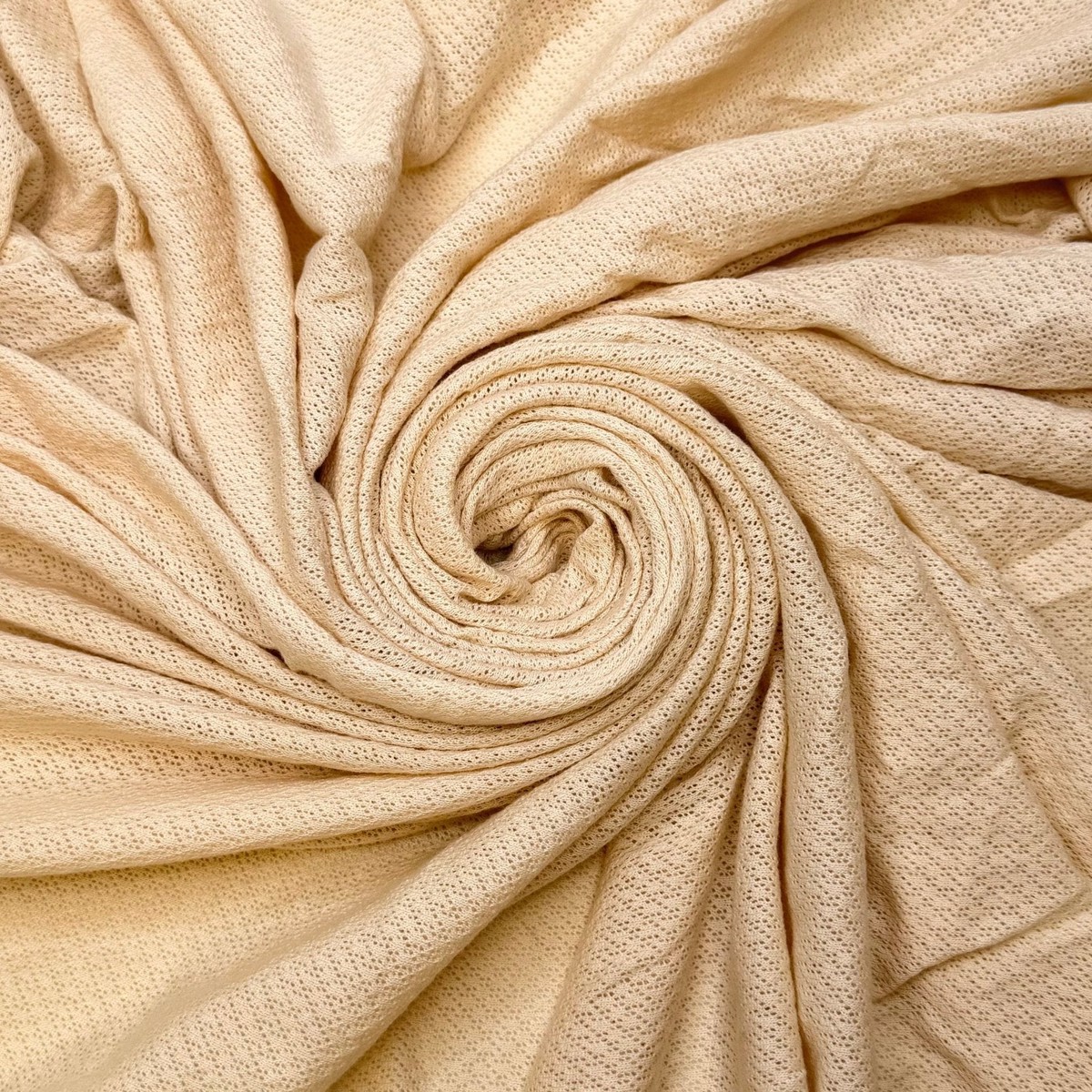Camp Rations - Specialized Knit Mesh Cotton Blend Knit - Dark Cream - 1.5M Bundle