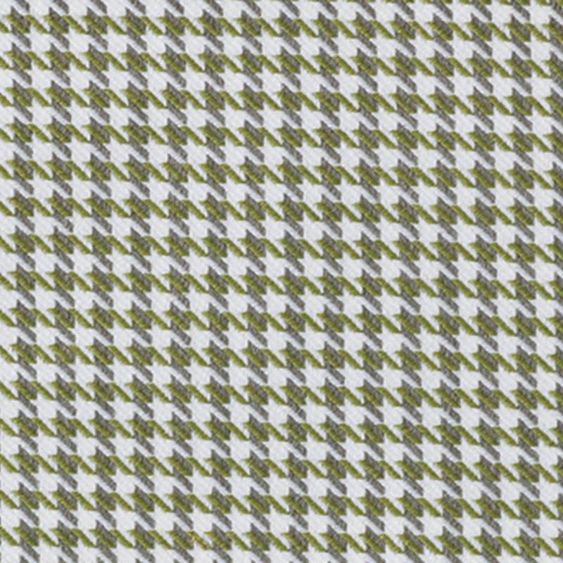 Christian Fischbacher Pied De Poule Olive Fabric CH43320204
