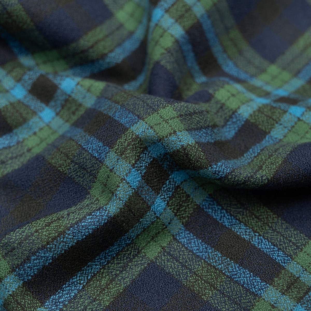 Plaid Cotton Flannel - Dragonfly