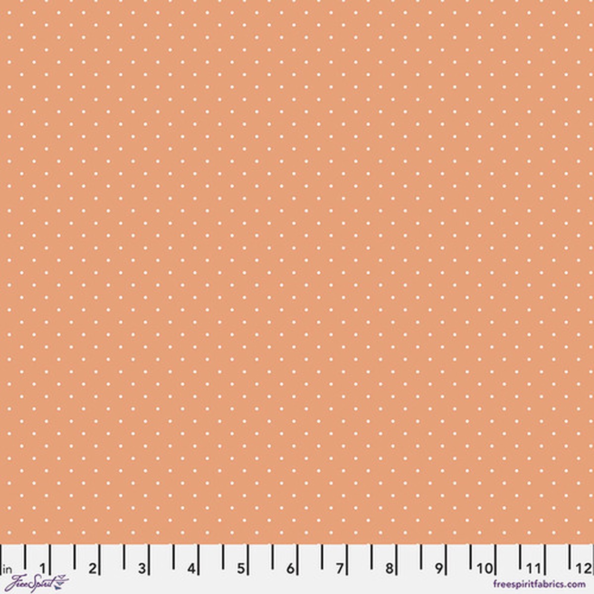 Tula Pink Tiny Dots Peachy