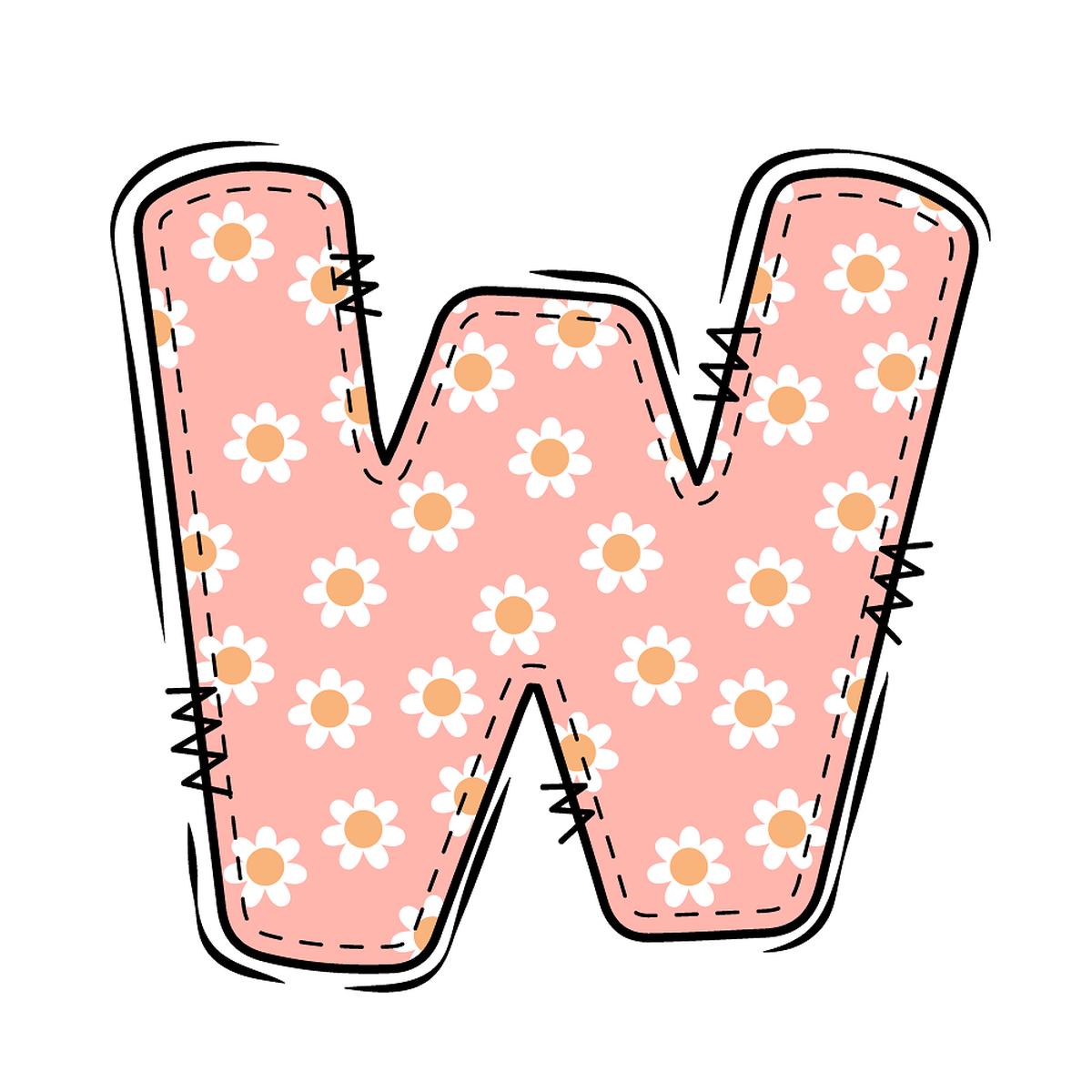 Groovy Doodle Flowers W Fabric Panel