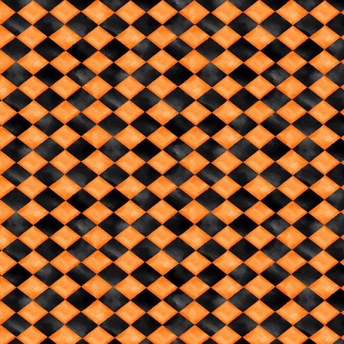 Spooky Tails Harlequin Texture Orange