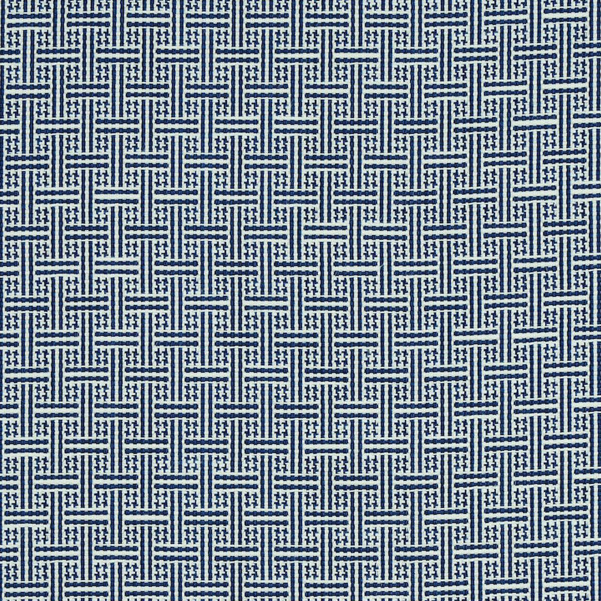 SCHUMACHER INDOOR/OUTDOOR: PRINTS & WOVENS BRICKELL INDOOR/OUTDOOR PATTERNED WOVENS,INDOOR/OUTDOOR,HIGH PERFORMANCE PATTERNED WOVENS,INDOOR/OUTDOOR,HIGH PERFORMANCE NAVY - 75936