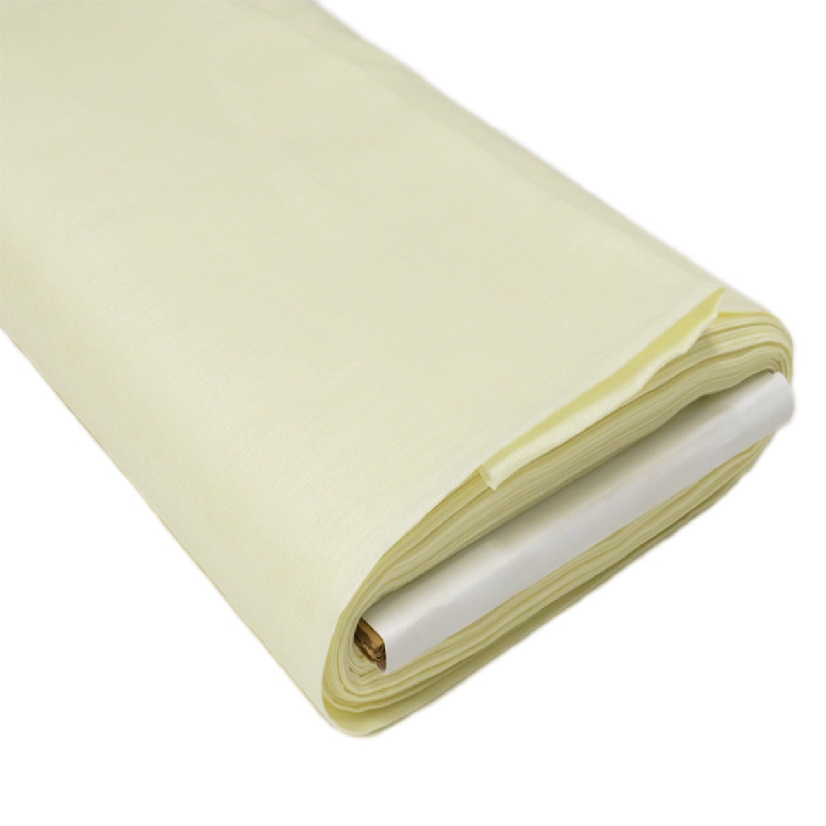 Cheesecloth / Handkerchief 37", 100% Linen - Light Yellow