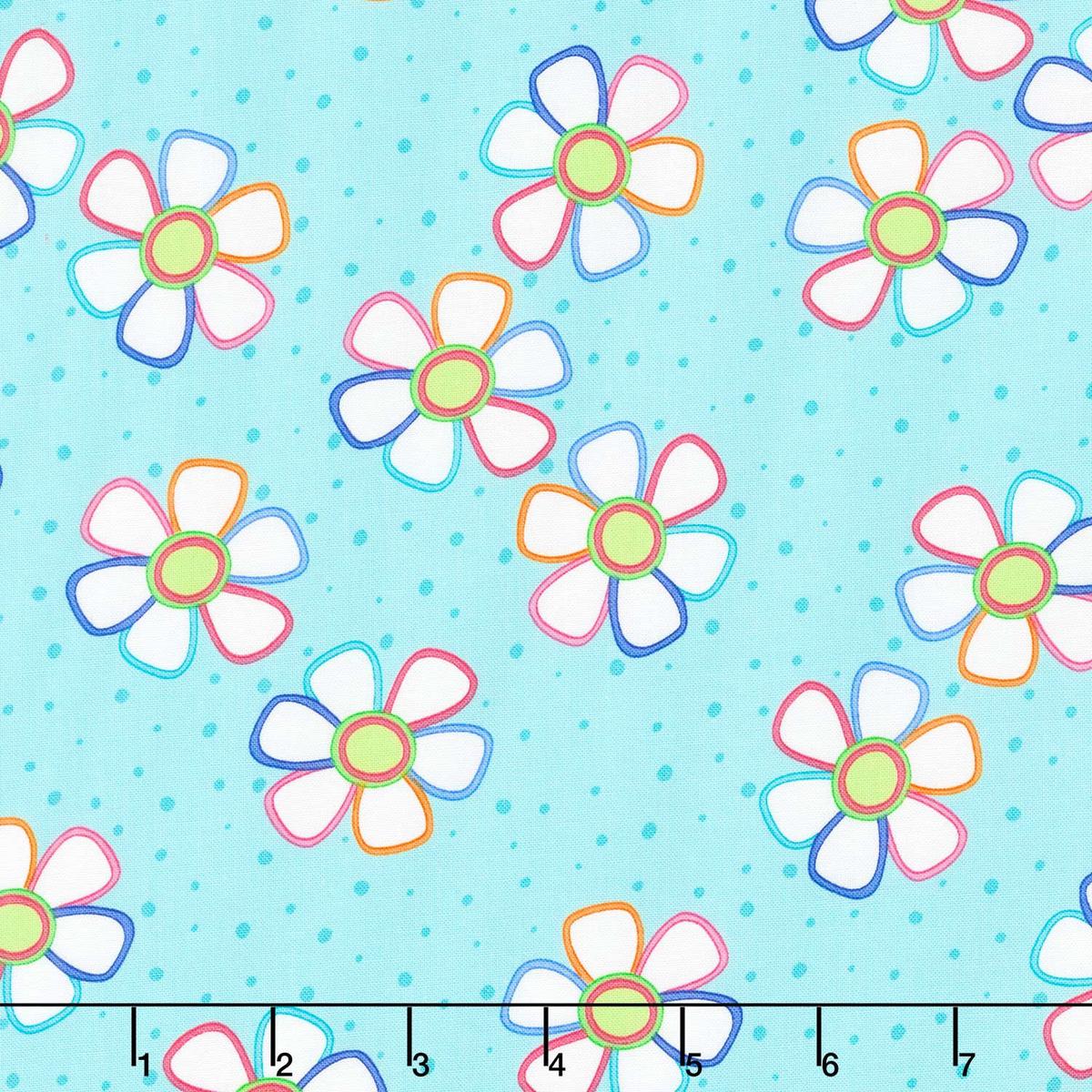Fiesta - Pinata Aqua Yardage
