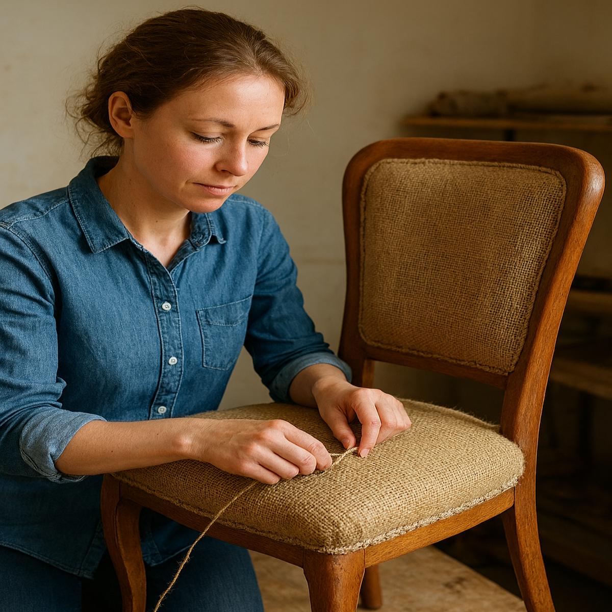 Heavy Duty Hessian Fabric 1m 36" Wide 15oz Spring Canvas Upholstery Tarpaulin
