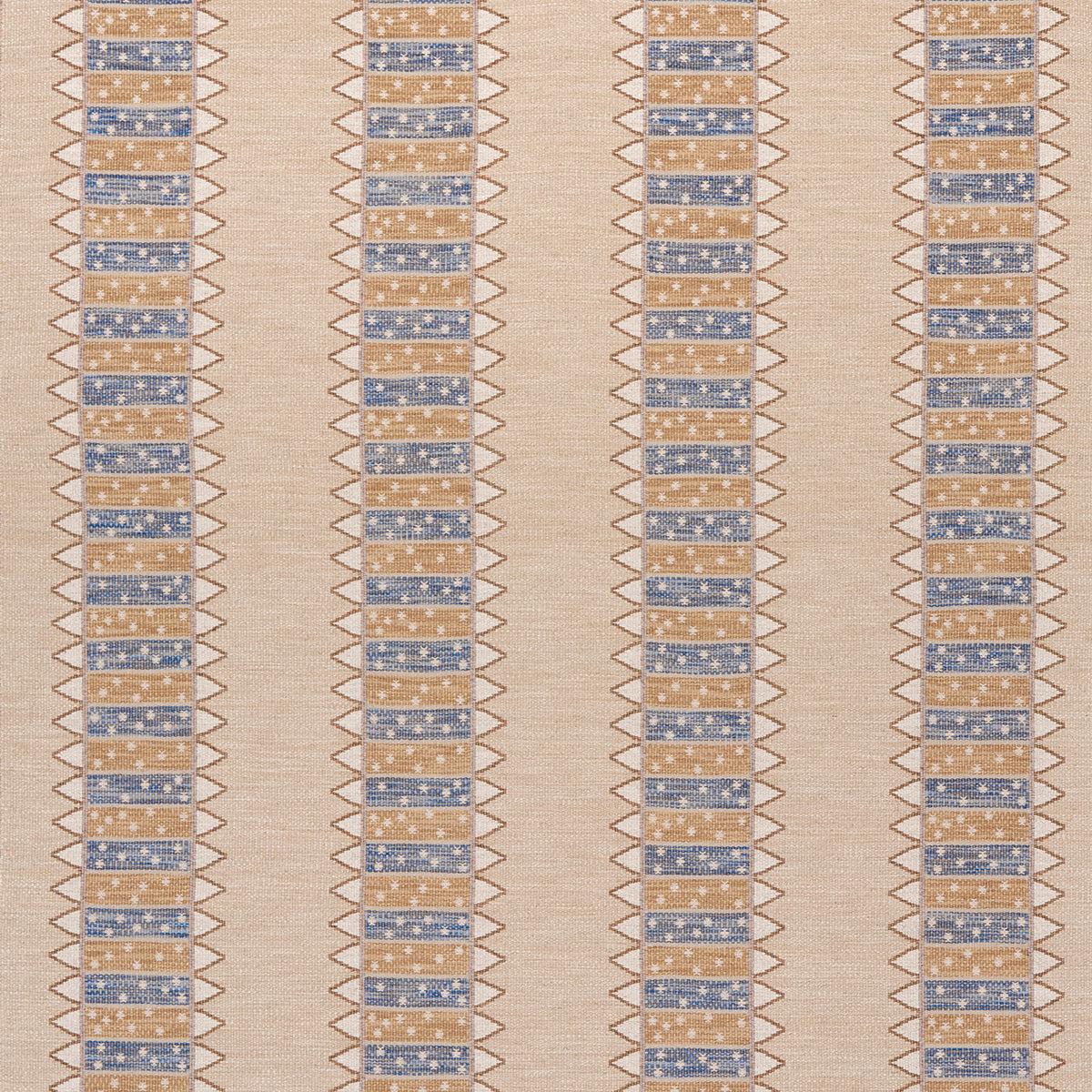 Noor Kilim Stripe Ochre Fabric