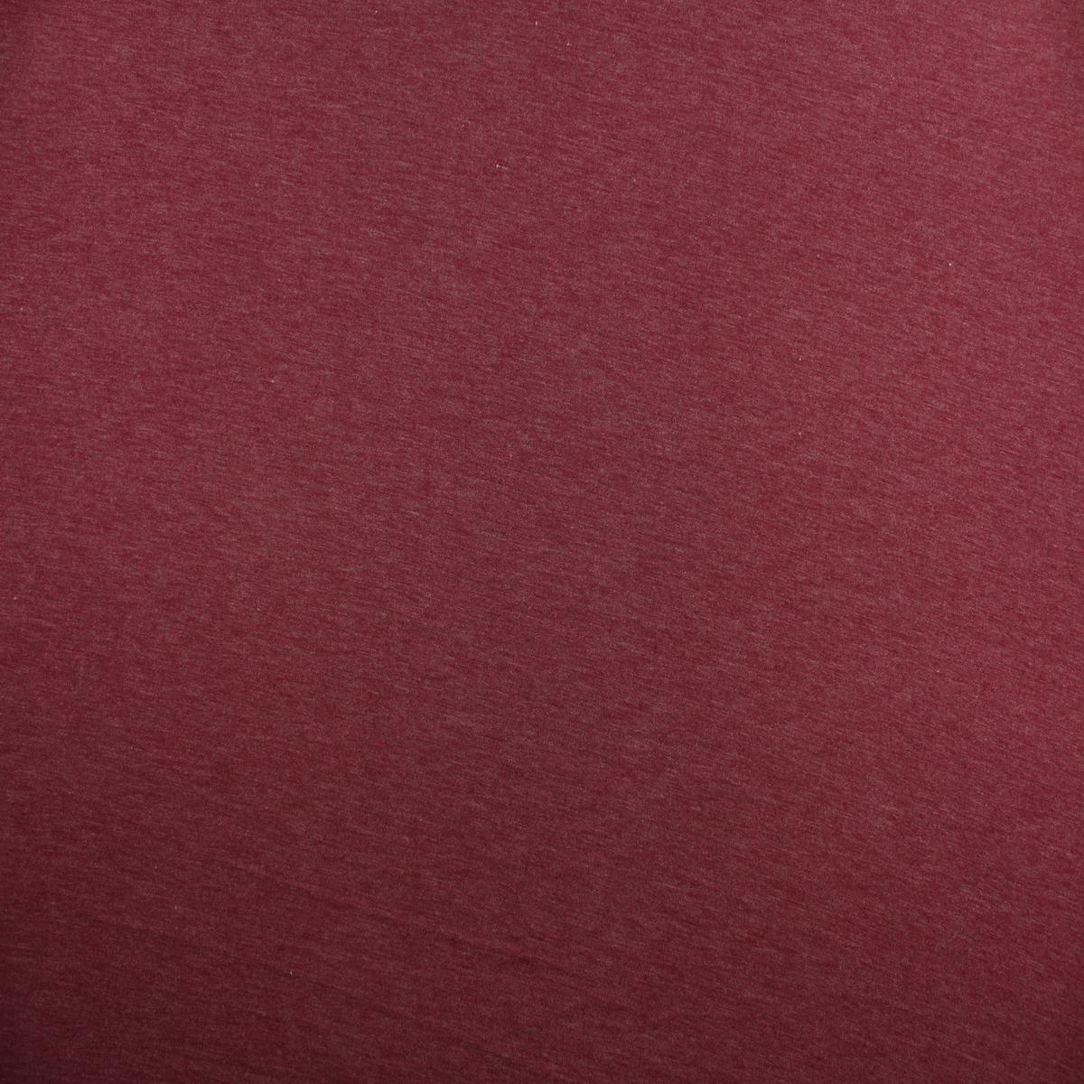 Cotton Lycra Jersey Knit Fabric in Burgundy