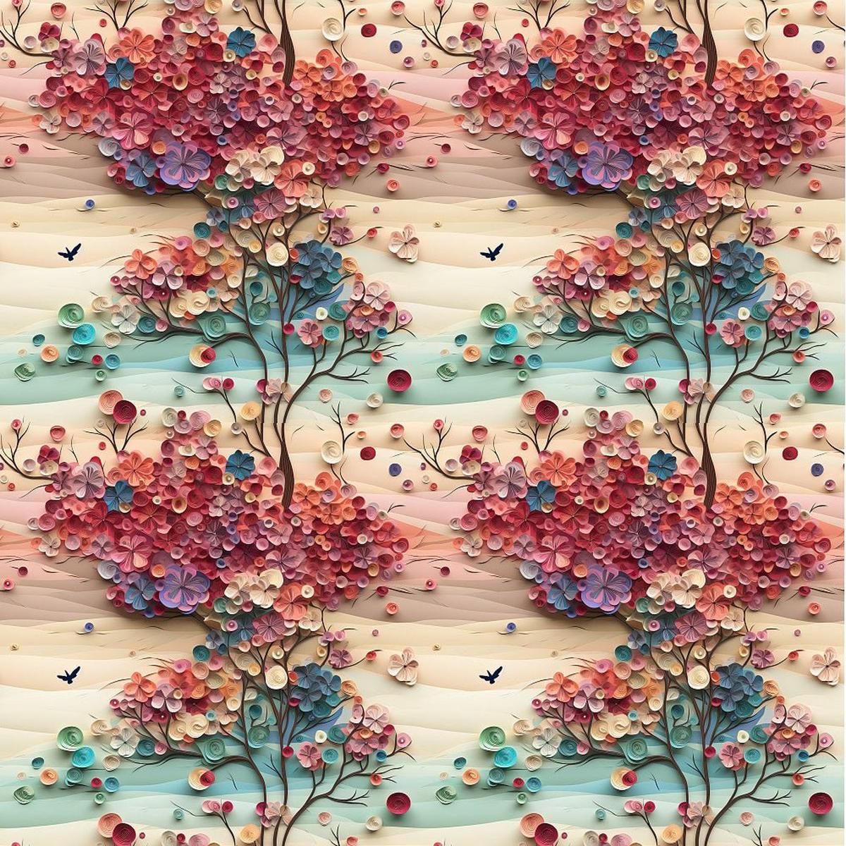 Dreamland Forest Pattern 1 Fabric