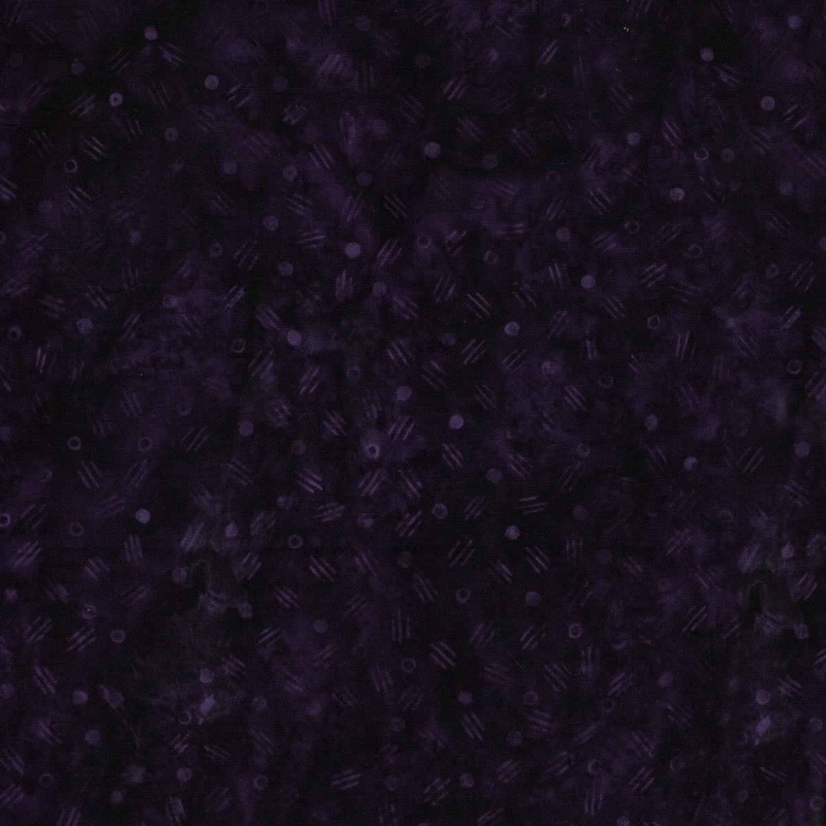 Lumin Fabrics - Kate Colleran - Spring Fling - Seeds - Purple Eggplant