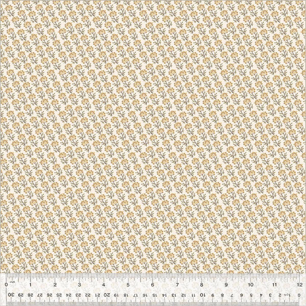 Petite Jeanne Collection, DAPPLED LIGHT IVORY Quilting Fabric from L'Atelier Perdu for Windham Fabrics, 53944-1