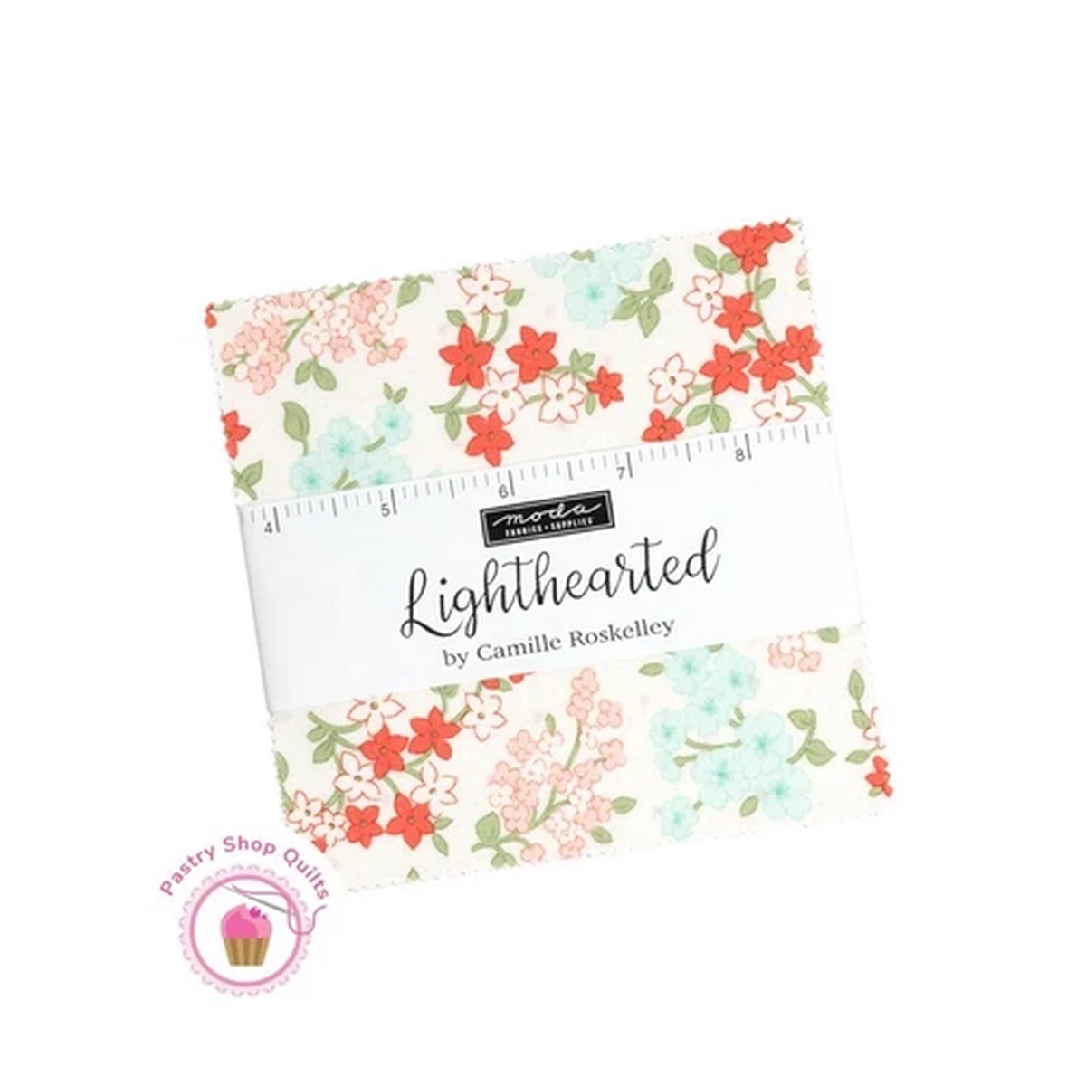Moda LIGHTHEARTED Camille Roskelley CHARM PACK 42- 5" squares Quilting Fabric