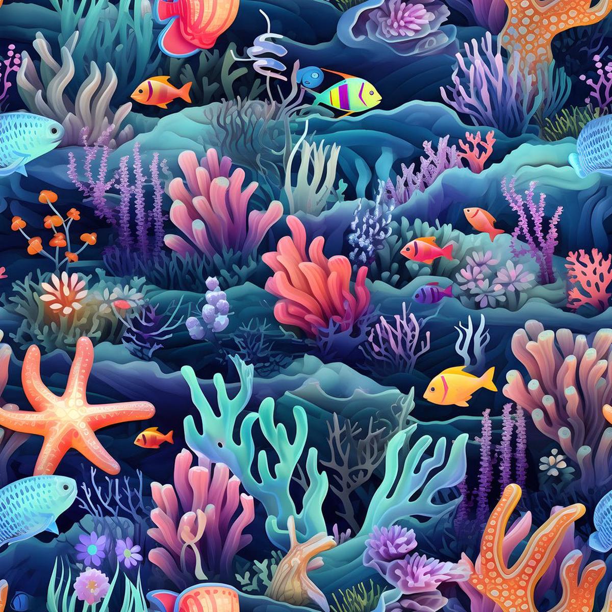 Under the Sea Pattern 19 Fabric