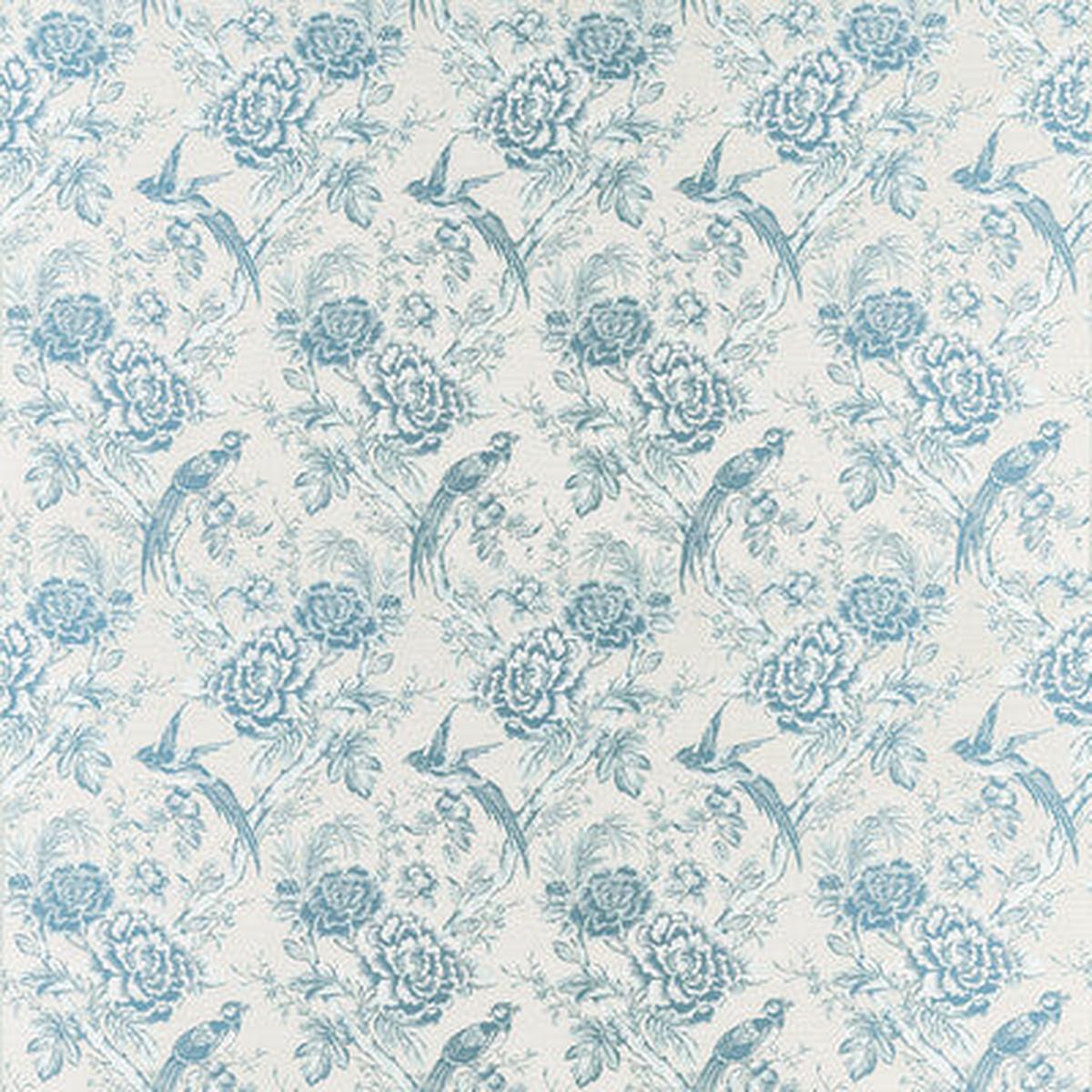 CLARKE AND CLARKE BOTANICAL & FLORAL BLUE,TEAL,WHITE - F1429/05.CAC.0 OUTLET
