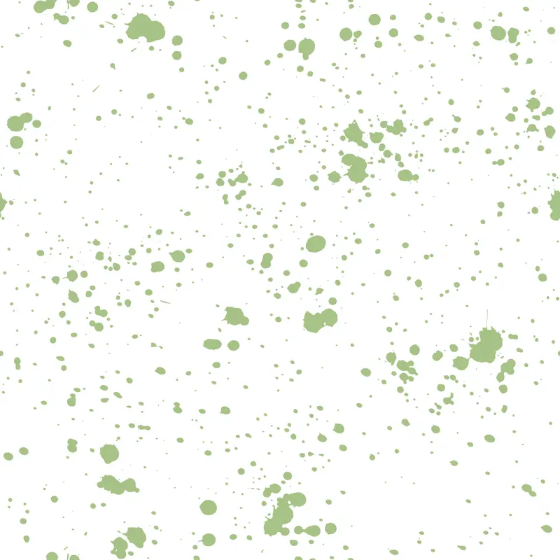 Paint Splatter Fabric - Pistachio Green