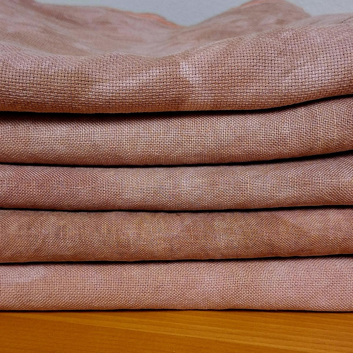 32 count Smoke Salmon Evenweave