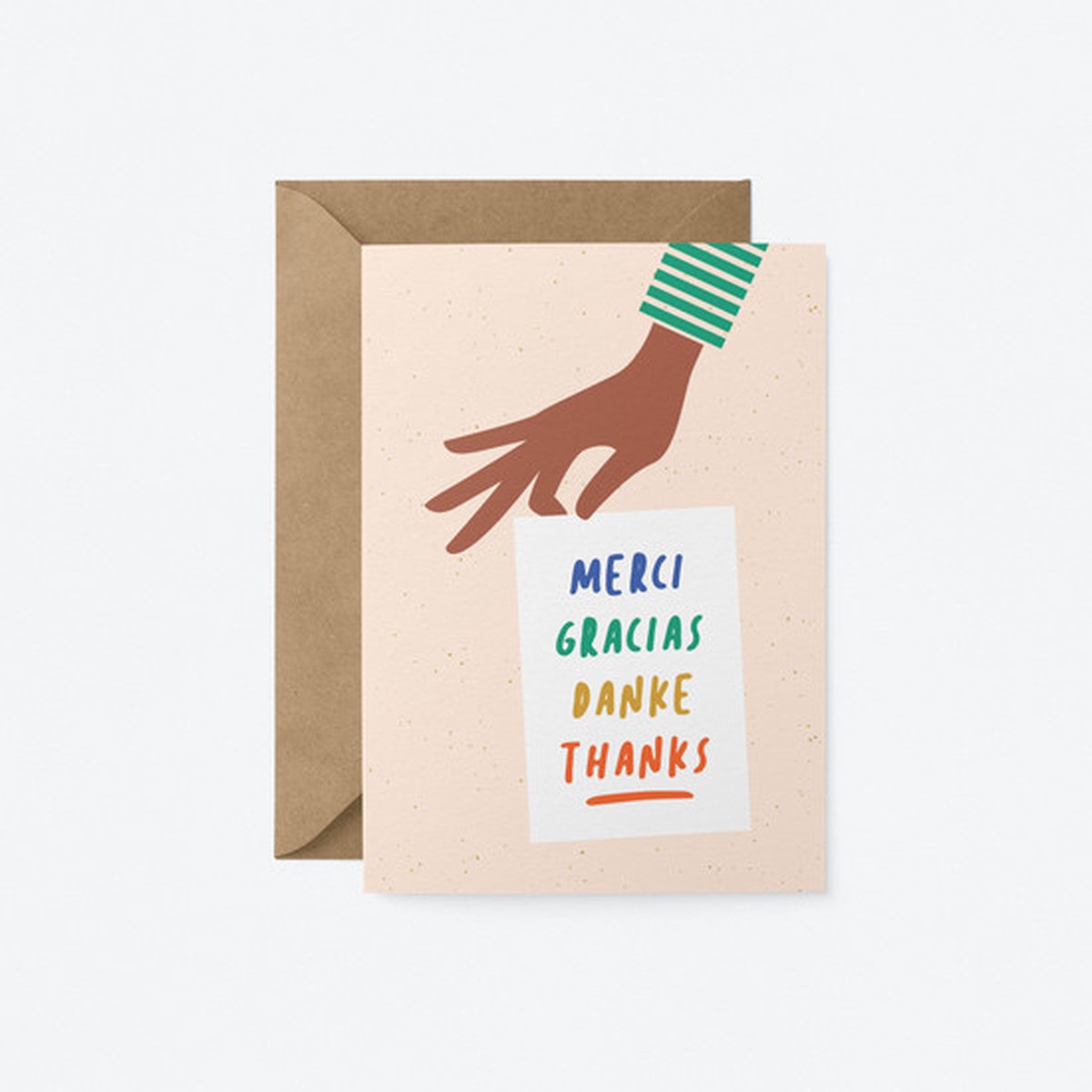 Greeting Card - Thank You Languages