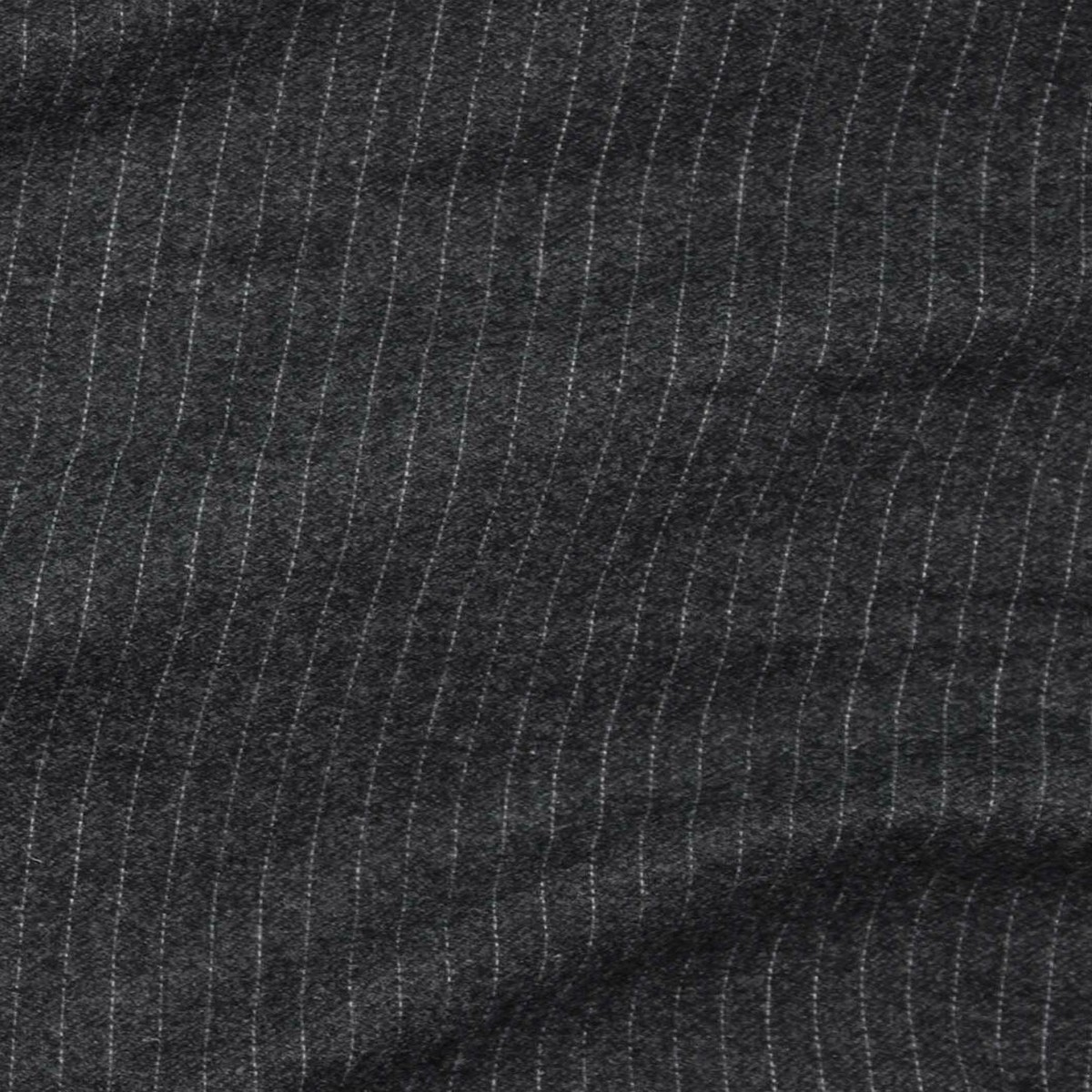Pinstripe Suiting Navy Melange